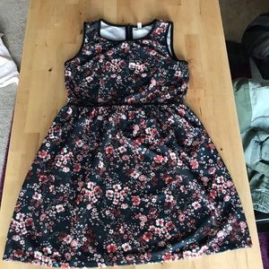 Xhilaration Fit and Flare Floral Dress
